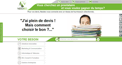Desktop Screenshot of needeo.com